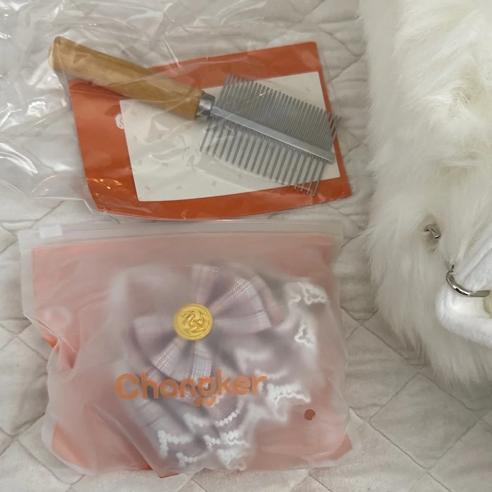 NWT Chongker Plush Cat Backpack with Pink Accents